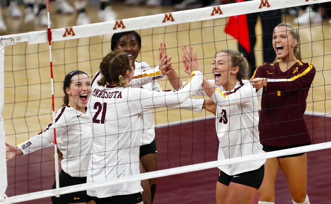 The No. 5 University of Minnesota volleyball program earned a 3-1 win over No. 3 Nebraska.