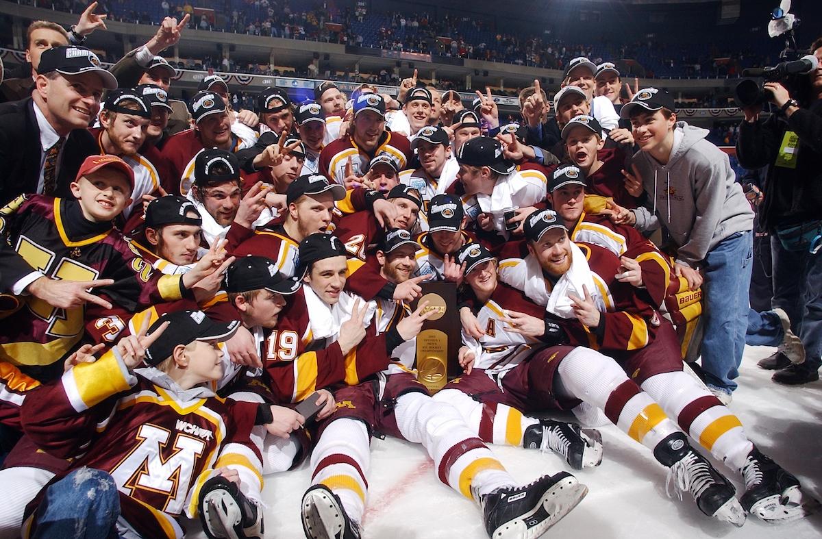 The Gophers' last national championship was 2003.
