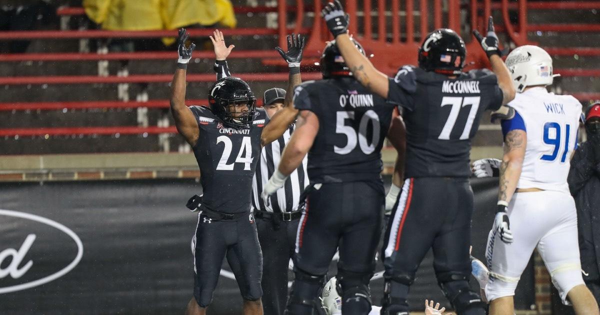 Cincinnati finished 9-1 last season.