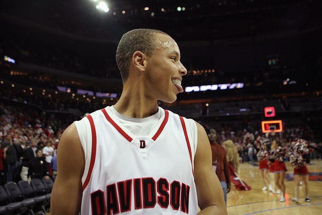 Davidson's sharp shooter, Stephen Curry circa 2008
