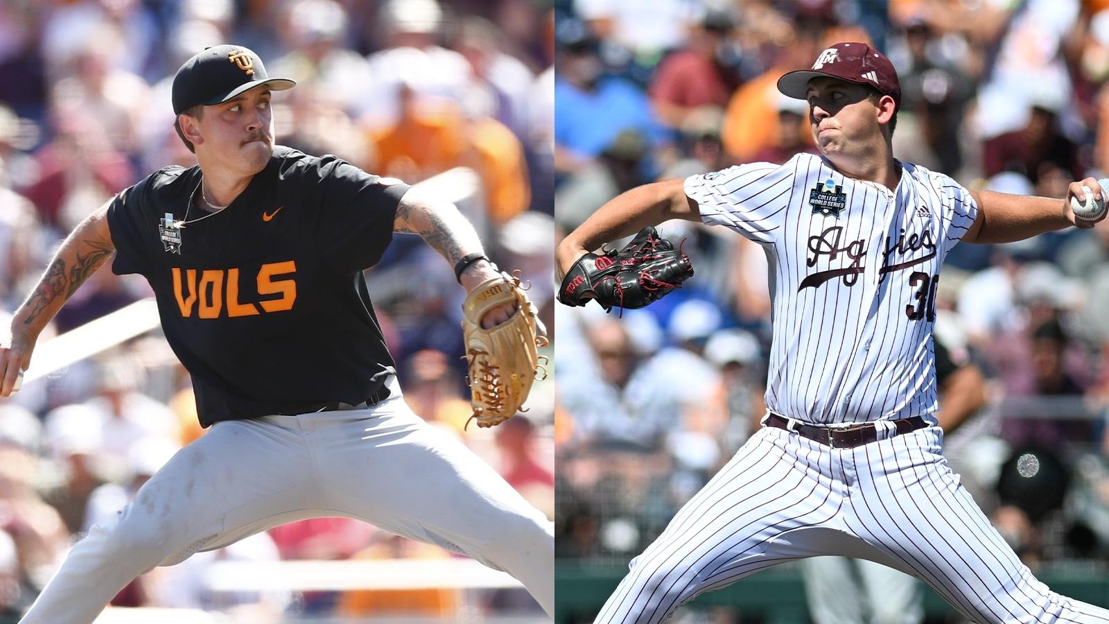 Texas A&M vs. Tennessee for MCWS Finals