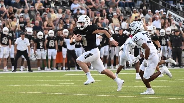 Andrew Miller ran wild in the DII football semifinals. 