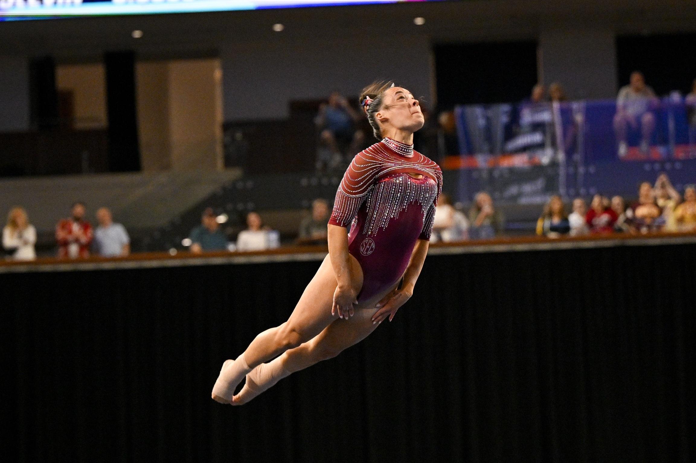 Oklahoma gymnast Faith Torrez