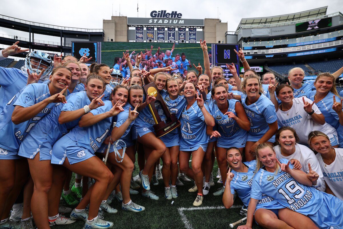 North Carolina wins the 2025 DI women's lacrosse championship