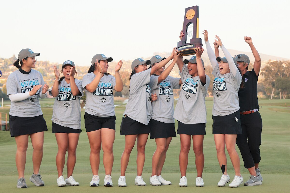 Northwestern wins 2025 NCAA DI women's golf championship