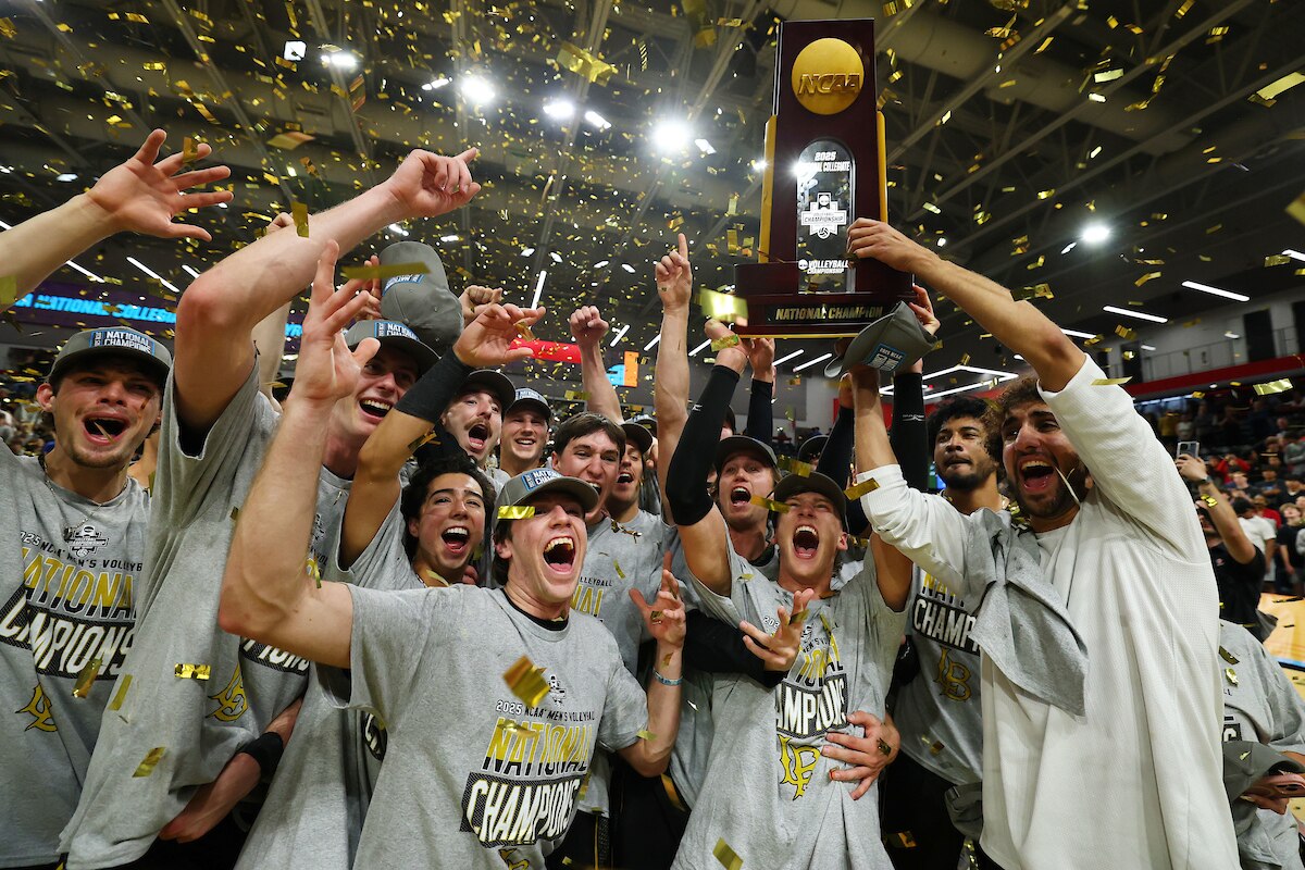 Long Beach State wins the 2025 DI men's volleyball national championship