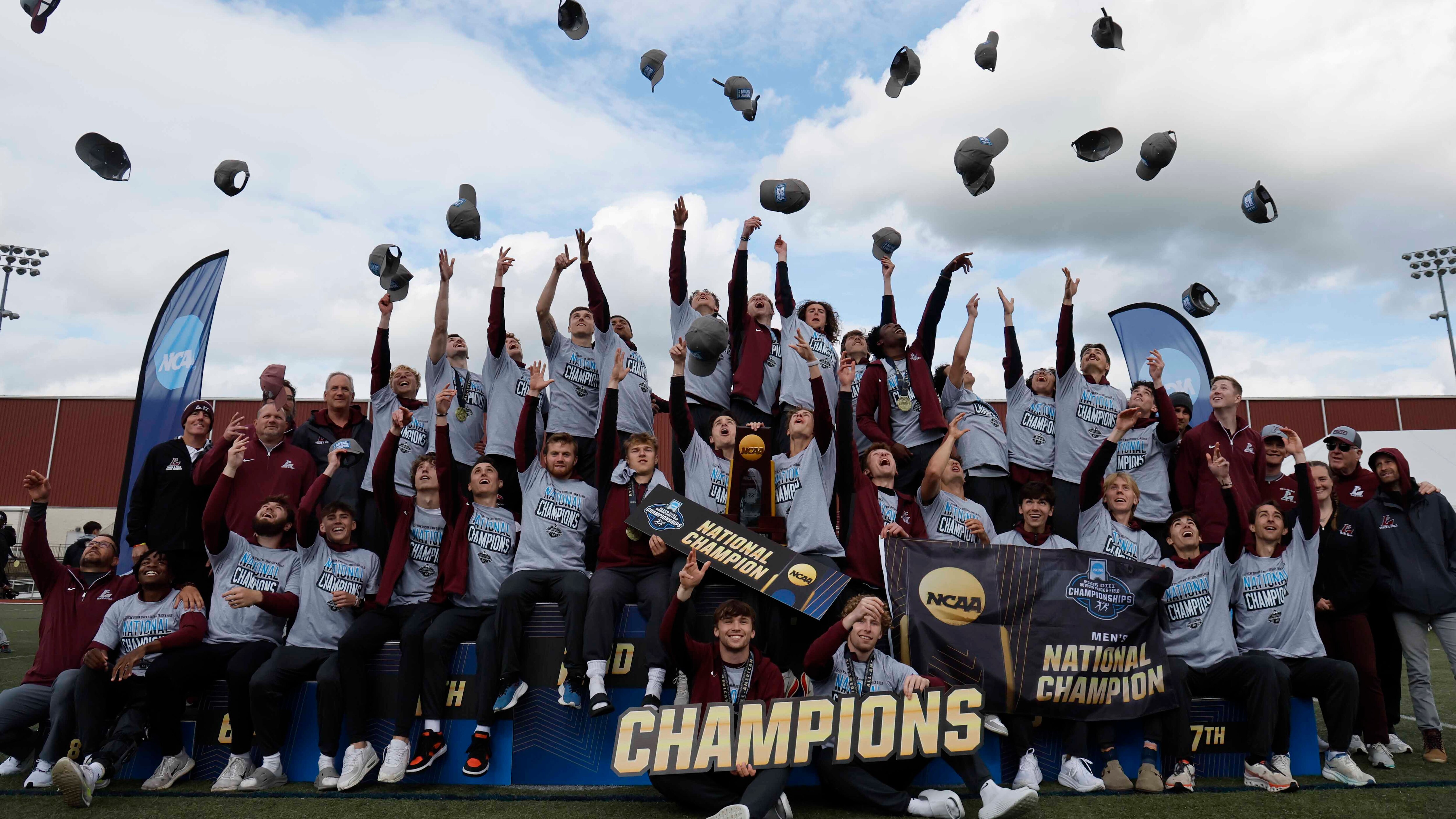 University of Wisconsin-Lacrosse wins the 2025 DIII men's outdoor track & field championship