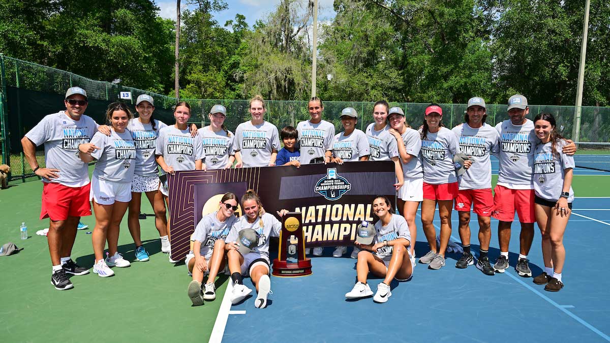Barry wins the 2025 DII women's tennis championship